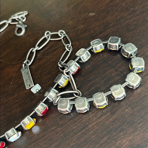 Mariana Chiefs colors necklace and bracelet - Picture 3 of 6